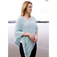 AY 1102 Brushed Alpaca Poncho